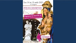 COTIGNAC Messe de lAssomption 15 août 2021 [upl. by Nalani]