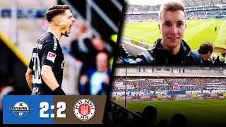 PADERBORN vs ST PAULI 22 Stadion Vlog 🔥 Traumtor aus 56 Metern St Pauli bleibt Tabellenführer [upl. by Ahseek557]