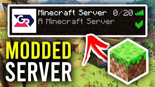 How To Make A Modded Minecraft Server  Full Guide [upl. by Barrada]