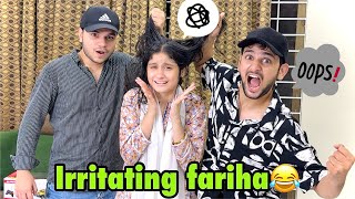 Irritating fariha for a day😂  mama se shikayat kardi meri😫 [upl. by Hacker511]