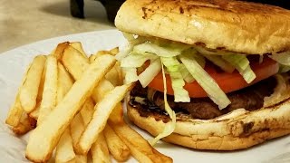 Perfect Hamburger in 60 seconds  BEST Cheese Burger recipe EVER  Smashburger [upl. by Alyakim]