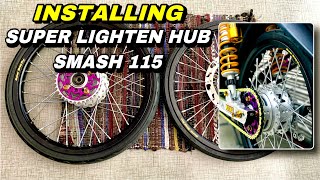 Installing Lighten Hub Smash 115  Salamat Shopee [upl. by Alton]