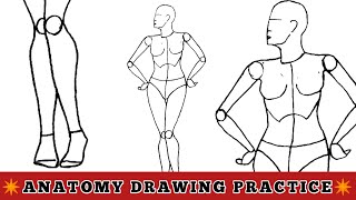 How I practice DRAWING ANATOMY  pencil sketch drawing for beginners [upl. by Jule]