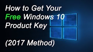 Get your FREE Windows 10 Product Key Easily [upl. by Pantheas840]