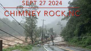 Devastation in Chimney RockNC [upl. by Tnaryb249]