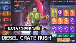 Mech Arena  Spinning in New Diesel Crate Rush  Mech Arena  Mech Arena Alpha [upl. by Ahsiemak]