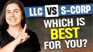 LLC vs SCorp Should you choose an SCorp status [upl. by Mencher23]