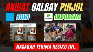 DISEBAR DATA amp LANGSUNG DISIDANG DIRUMAH  AKIBAT GALBAY JULO amp INDODANA  RESIKO GALBAY PINJOL 2024 [upl. by Benita]