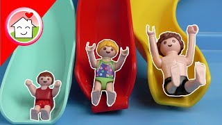 Playmobil Film deutsch  Aquapark Mega Pack  Familie Hauser Kinderfilme [upl. by Heeley]