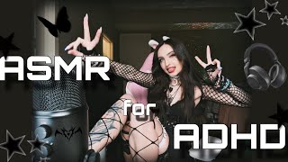 ASMR for ADHD 🎧  TAKE THE TINGLES FAST amp AGGRESSIVE CHAOTIC ASMR [upl. by Hnahym]