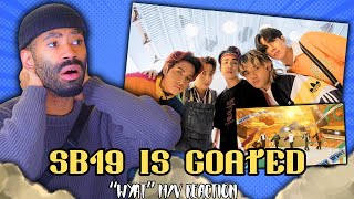 American reacts to SB19  WYAT Music Video First reaction [upl. by Gillie]