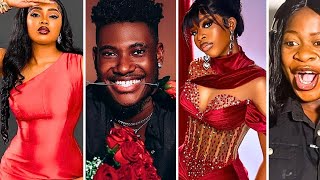 TikTok Influencers Glamorous Red Looks For Valentines Day 🌹🥵🎉 [upl. by Idarb713]