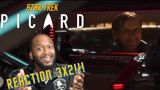 Star Trek Picard 3X2 REACTION quotDisengagequot First Time Watching [upl. by Berlin]