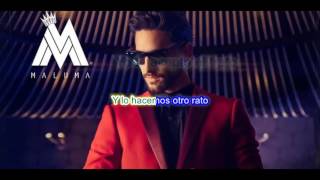 Maluma  Felices los 4 KARAOKE WITH LYRICS [upl. by Otsedom]