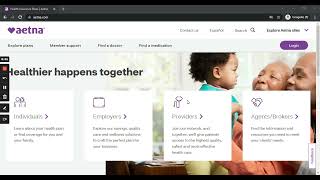 aetna medicare provider login [upl. by Ekoorb]