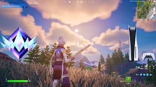 PS5 Fortnite CHAPTER 5 Ranked Gameplay 4K 120FPS [upl. by Nohsyt]