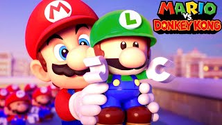 Mario vs Donkey Kong  Full Game Walkthrough 2 Player [upl. by Karena209]