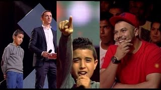 مغرب المواهب  أداء إسماعيل الطفل الذي أبكى لجنة تحكيم Big UP [upl. by Main]