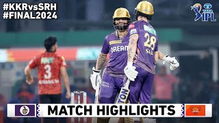 KKR vs SRH Final Match IPL 2024 Highlights  IPL Highlights 2024  KKR vs SRH highlights today [upl. by Acissey]