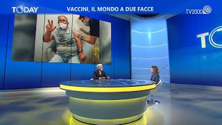 Today 13 novembre 2021  quotVaccini il mondo a due faccequot [upl. by Nolra]