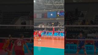 🟡🔴 Arslan Ekşi 🤯 galatasaray voleybol arslanekşi [upl. by Cheng]