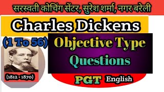 The biography of Charles Dickens Objective Type Questions [upl. by Muna]