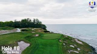 No 8 at Whistling Straits Straits Course for the Ryder Cup [upl. by Tisman419]