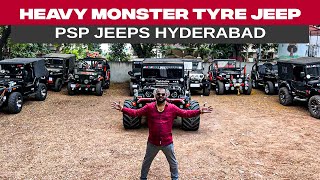 Ultimate Jeep Makeovers in Hyderabad  PSP Jeeps  9000508355 [upl. by Trudie591]