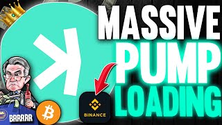 KASPA WILL LIST ON BINANCE SOON Massive Pump Imminent [upl. by Thorrlow]