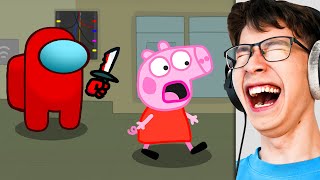 Peppa Pig VS Among Us Funny Animation [upl. by Reinertson586]