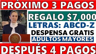 😳AMLO REAPARECE🚀pagos 💥𝟕𝟎𝟎𝟎 ABCDE 𝐀𝐃𝐔𝐋𝐓𝐎𝐒 𝐌𝐀𝐘𝐎𝐑𝐄𝐒 𝐍𝐎𝐓𝐈𝐂𝐈𝐎𝐍 POR 𝐂𝐋𝐀𝐔𝐃𝐈𝐀 Y DA ORDEN OFICIAL [upl. by Nogras]