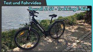 🔴 Touroll J1 ST TrekkingEBike  TopFunktionen für unter 800 € [upl. by Onibla]