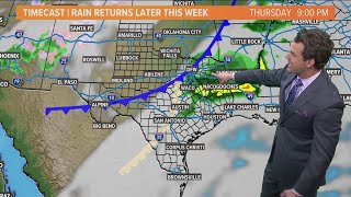 DFW Weather Spring Break forecast as of March 10 [upl. by Suoirrad]