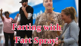 Fart Spray in Home Depot Fart Prank [upl. by Cherry]