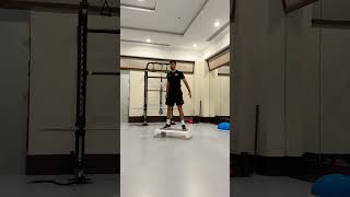 Plyometric Exercises  Footballer ⚽️ Edition  FFA plyometrics gym soccer football [upl. by Cadal972]