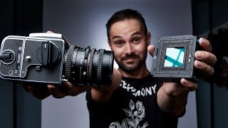 Hasselblad 500cm Going Digital For Cheap [upl. by Linskey]