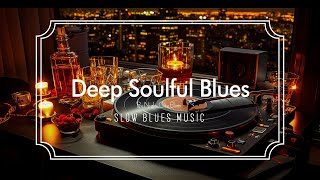 Deep Soulful Blues by Slow Blues Music  Night City Oficial Music Video [upl. by Yatnoed]