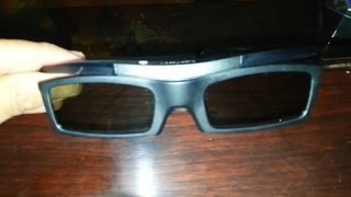 Samsung 3D Active Glasses SSG 5100GB Unboxing [upl. by Bigner]