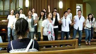 quotOh happy dayquotPower of Voice POV Kwansei Gakuin Univ in 2009 Summer Open Campus [upl. by Aric]