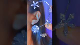 Butterfly ear cuffs youtubeshorts shorts [upl. by Dalt684]