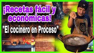 ¡Tres Recetas Económicas para la semana  El Cocinero en proceso recetasdecocina comidamexicana [upl. by Cirri]