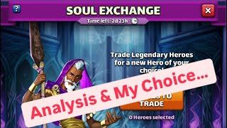 Empires amp Puzzles Soul Exchange  11  Hero Analysis amp My Choice❗️ [upl. by Ainwat754]