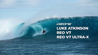 Luke Atkinsons REO V7 amp REO V7 ULTRAX kitesurfing quiver [upl. by Dlaregztif]