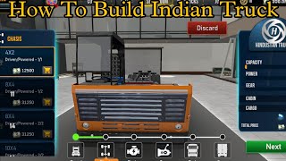 How To build Indian Truck In Truck Master India Gameplay  New Truck modified kaise kare truckmaster [upl. by Minni449]