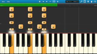 The White Stripes  Icky Thump  Piano Tutorial  Synthesia Cover [upl. by Koo]