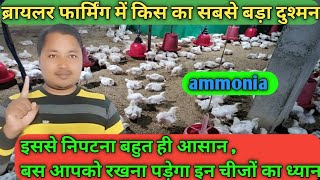 broiler farmer ka sabse bada Dushman kaun si gas hoti hai ammonia gas se chhutkara kaise payen [upl. by Barret]