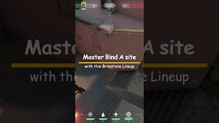 Master Bind A Site with this Brimstone lineup valorant valorantlineups lineupguru shorts [upl. by Assylla]