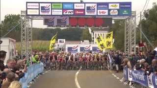 201415 Cyclocross  Veldrijden BPost Bank Trofee Round 1  Ronse [upl. by Assehc]