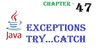 Exceptions Try Catch  Java tutorial  w3Schools  Chapter47 English [upl. by Ellehcen]