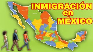 Los 10 ESTADOS de MÉXICO con MÁS MIGRANTES [upl. by Iznekcam655]